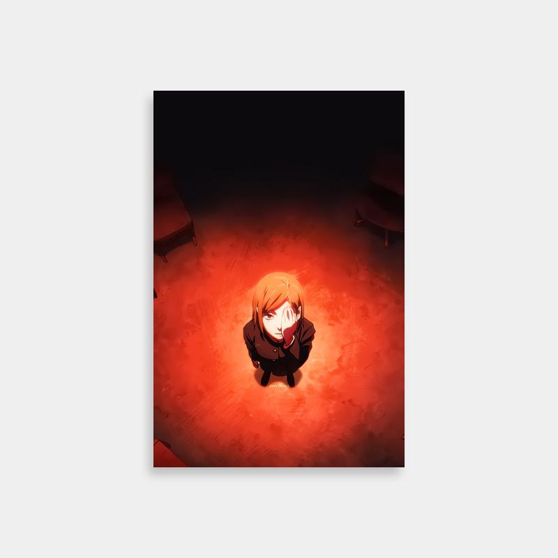 Nobara Kugisaki Jujutsu Kaisen Red-Eyed Anime Art