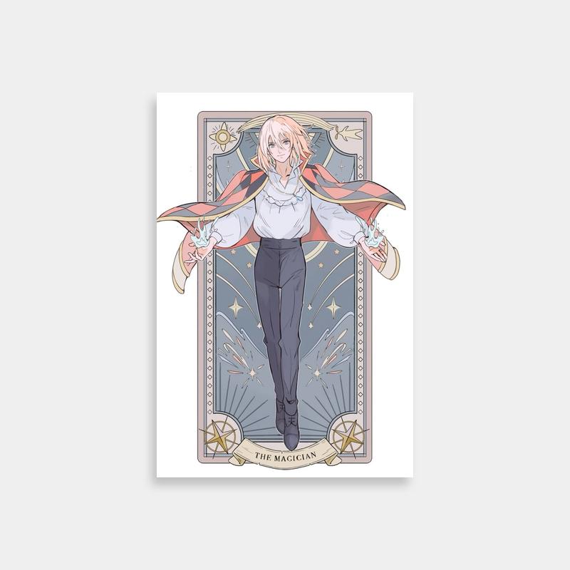 Howl Jenkins Pendragon Poster - Elegant Anime Art