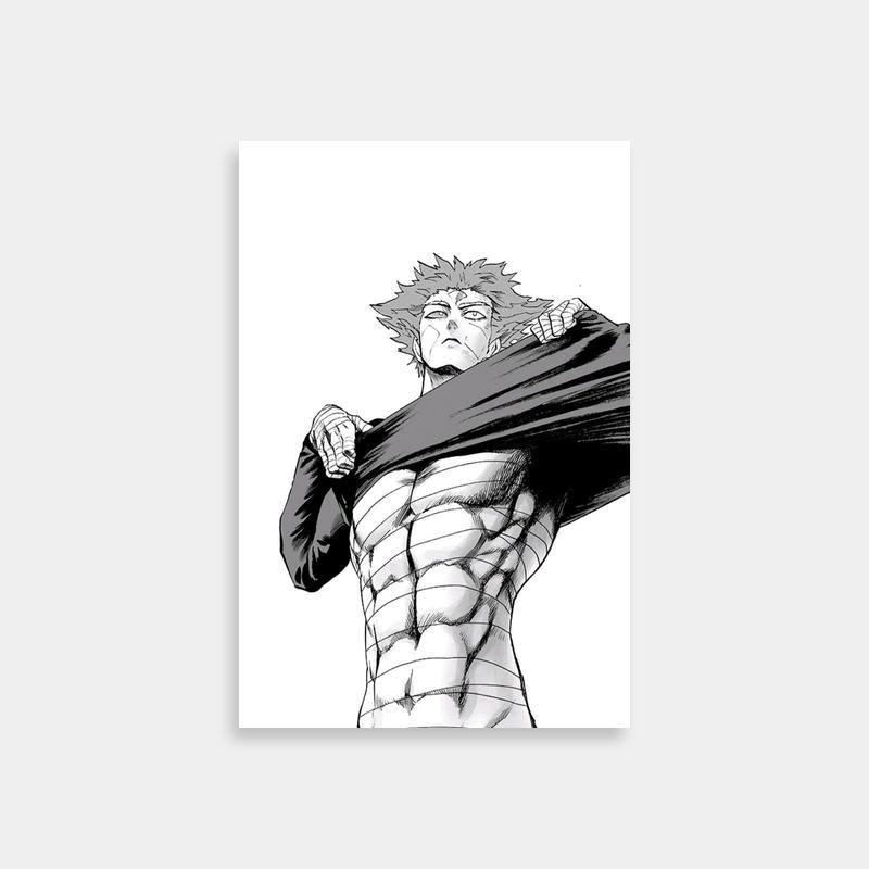 Garou One Punch Man Cape Art Print