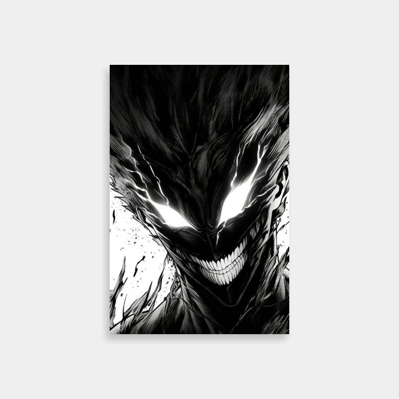 Garou One Punch Man Fanged Character Poster