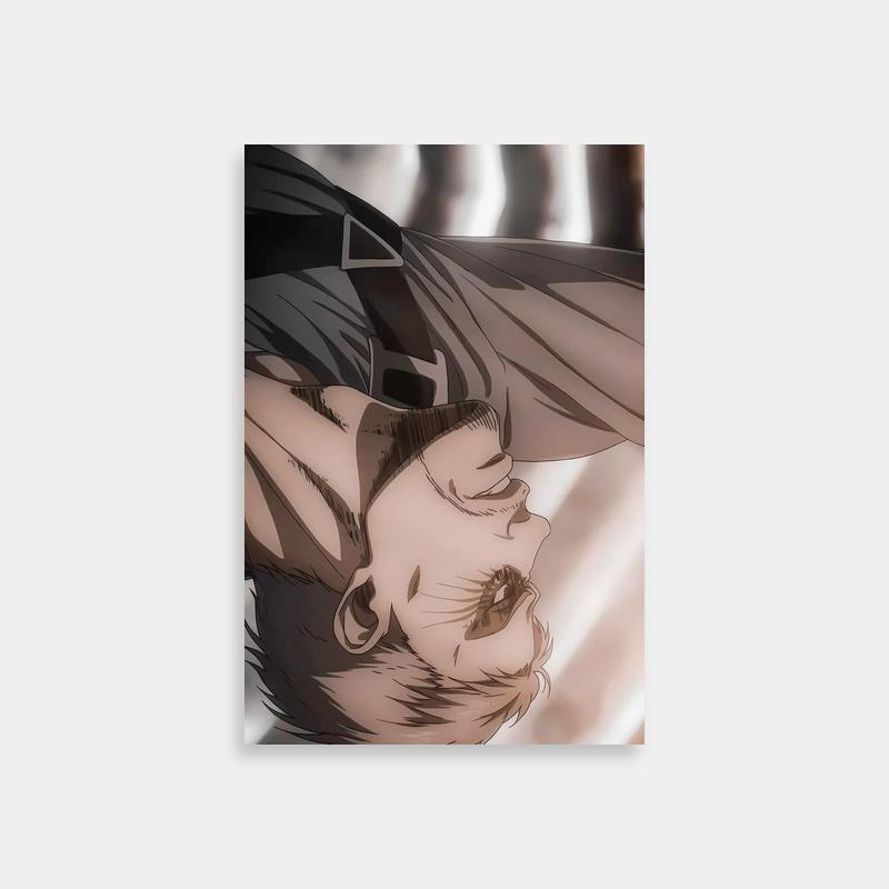 Reiner Braun Attack on Titan Wall Art - Thoughtful Character Pose