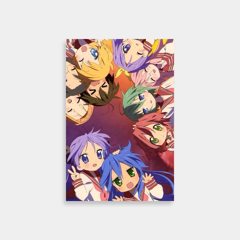 Lucky Star Anime Poster - Konata Izumi Wall Art