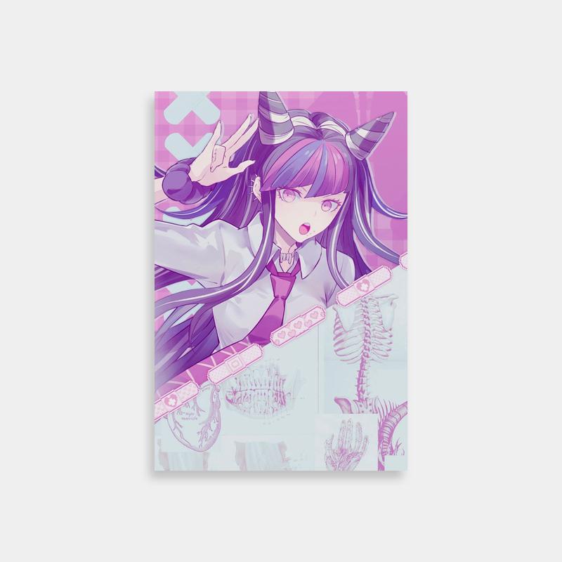 Fuko Ibuki Clannad Anime Poster - Long Hair & Horns