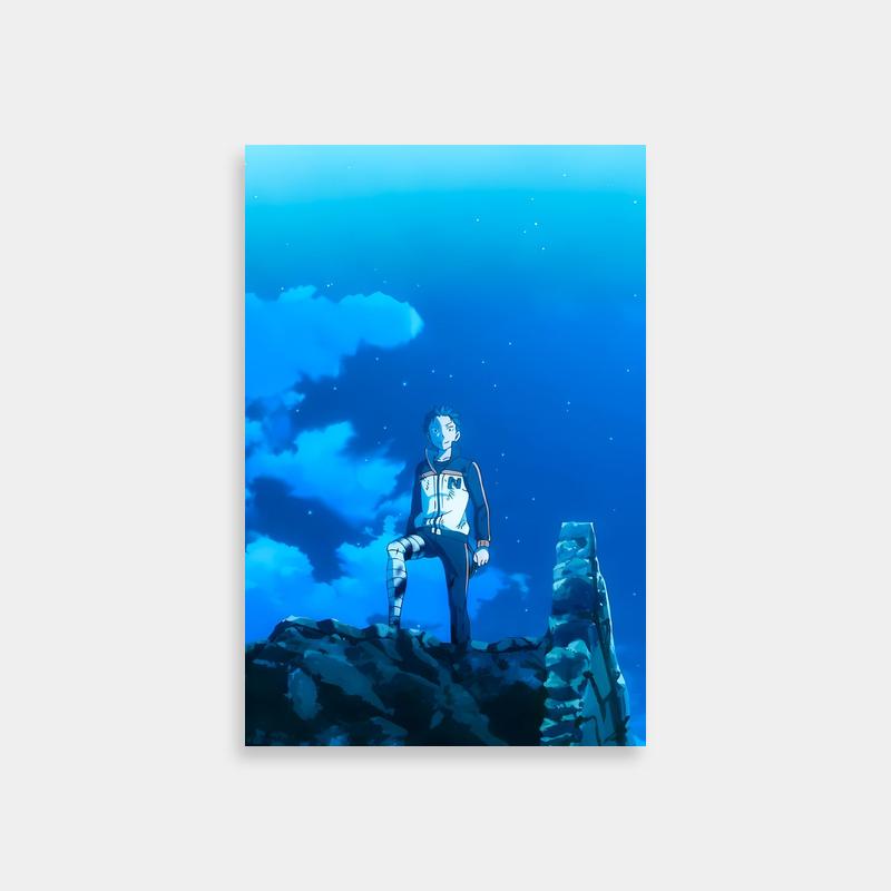 Re:Zero Anime Wall Art - Emilia Sitting on a Rock Poster