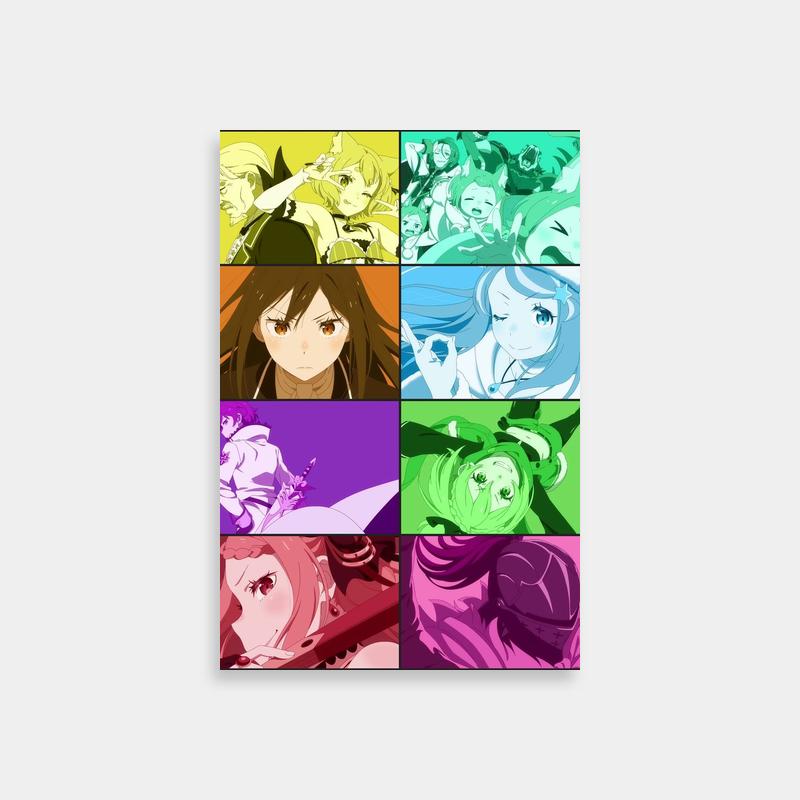 Emilia Re:Zero Anime Poster - HD Poster Print