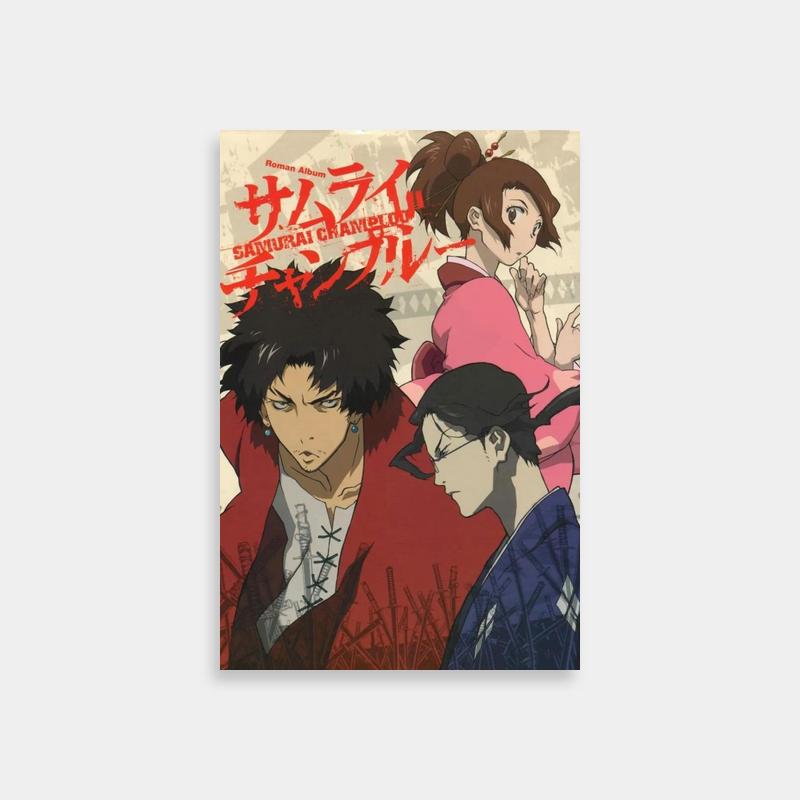 Samurai Champloo Anime Poster - Mugen & Jin Art Print