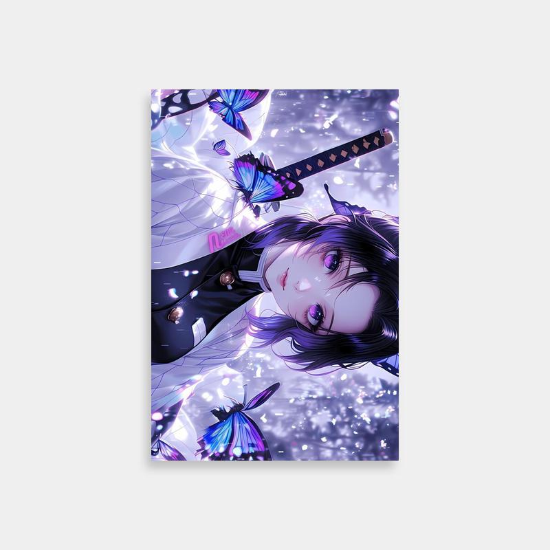 Shinobu Kocho Demon Slayer Poster - Anime Wall Art