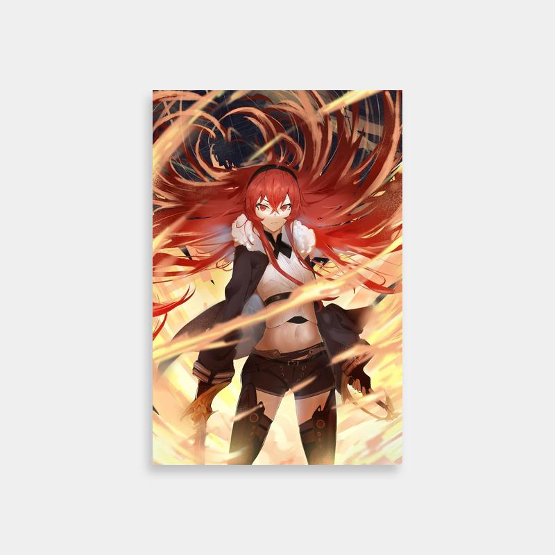 Eris Boreas Greyrat Mushoku Tensei Anime Poster