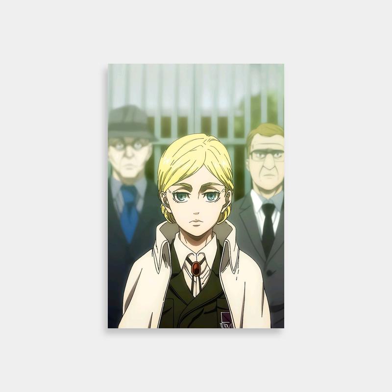 Historia Reiss Attack on Titan Poster - Blonde Hair & Glasses