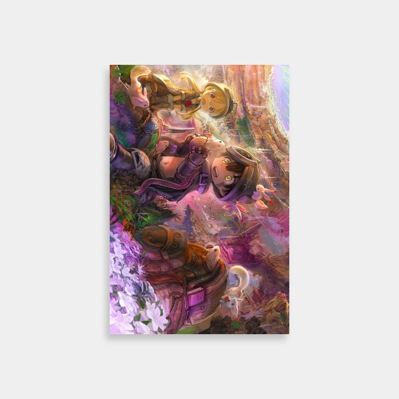 Made in Abyss Digital Painting - Woman Laying on Ground