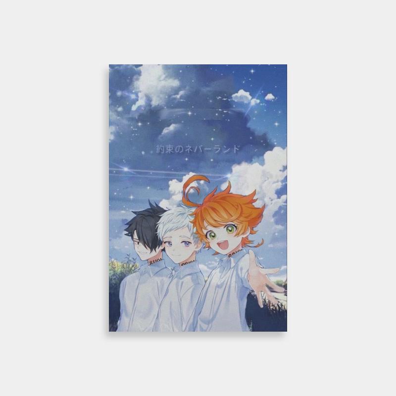Starry Night Norman & Emma The Promised Neverland Poster