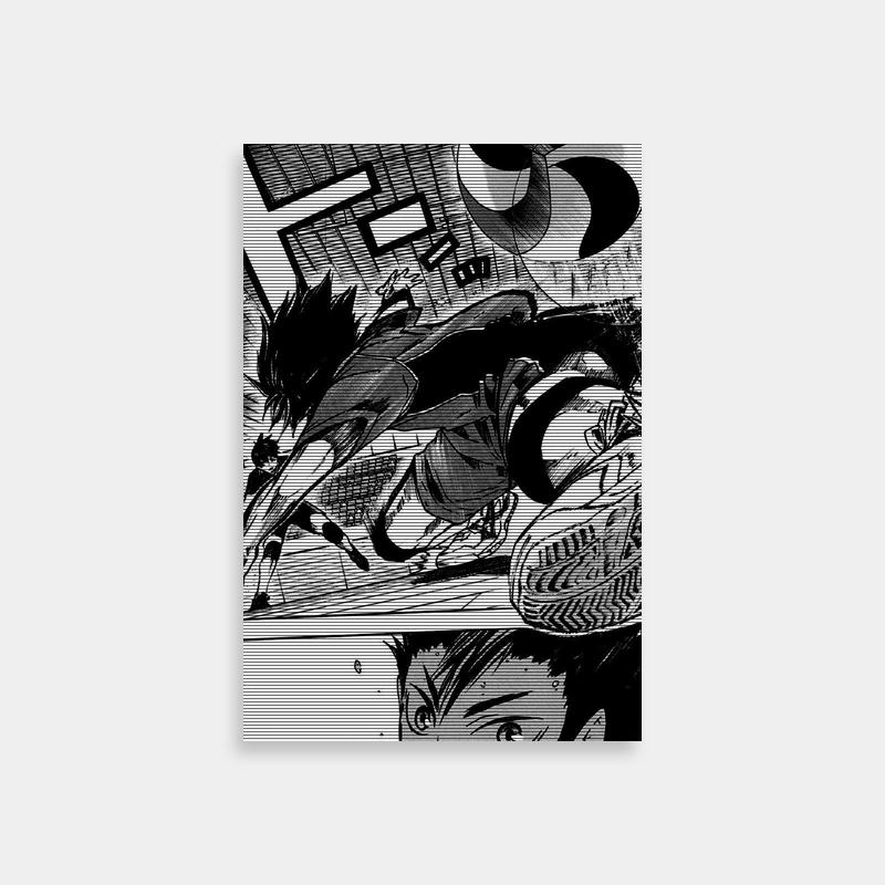 Nishinoya Yuu Haikyuu Anime Scene Poster