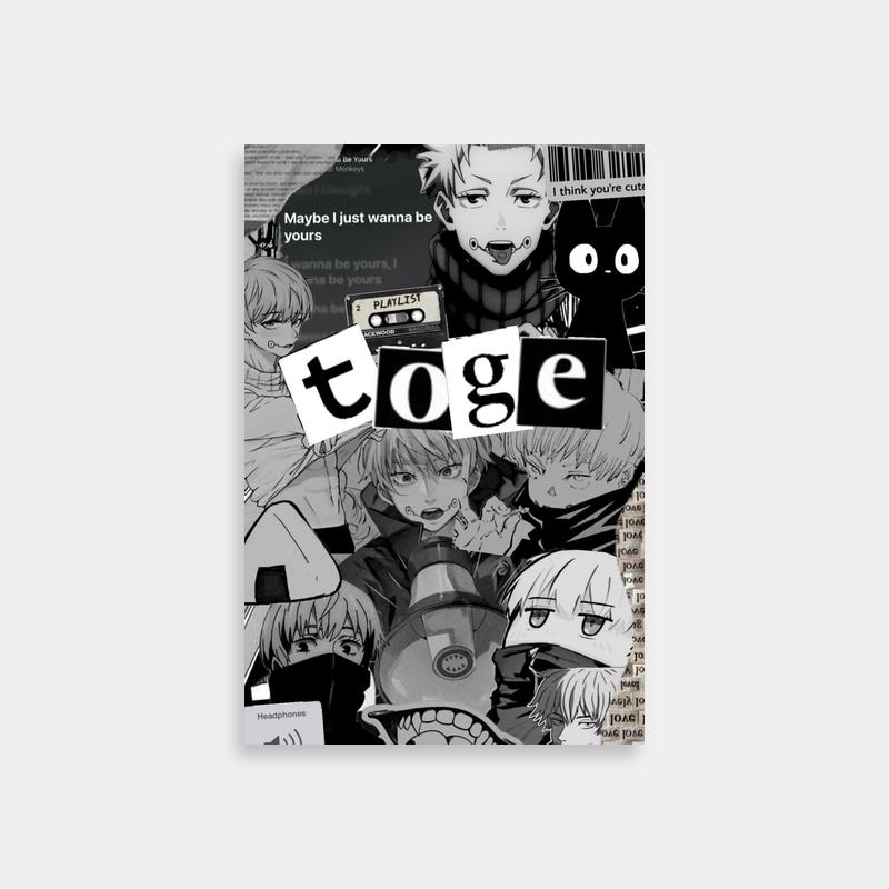 Toge Inumaki Jujutsu Kaisen Anime Wall Art