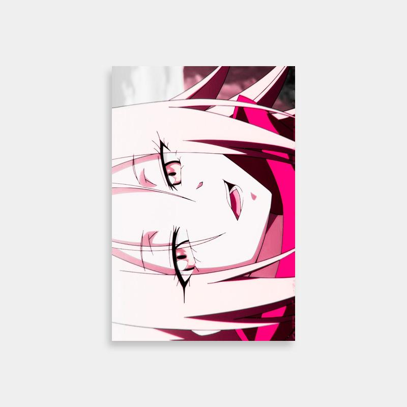 Anna Kyoyama Shaman King Wall Art - Pink Hair Anime Poster