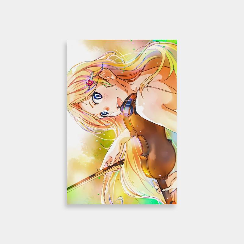 Kaori Miyazono Your Lie in April Anime Art Poster