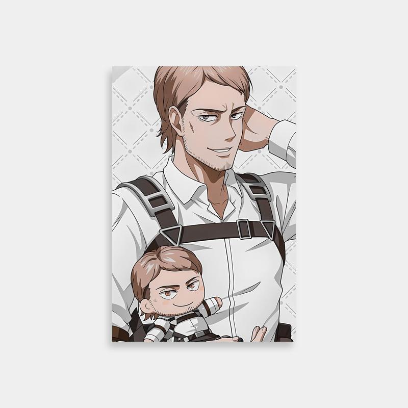 Jean Kirstein Attack on Titan Poster - Emotional Anime Art Print