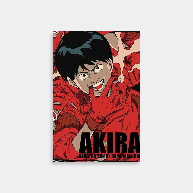 Akira Kei Poster - Black-Haired Anime Character