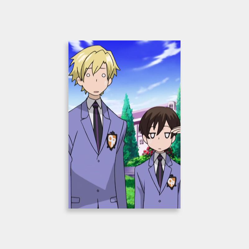 Haruhi Fujioka Ouran Host Club Suit Duo Poster