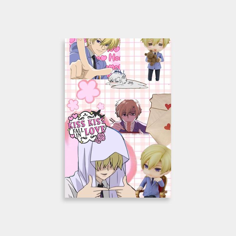 Tamaki Suoh Ouran Host Club Anime Poster - Expressive Character Art