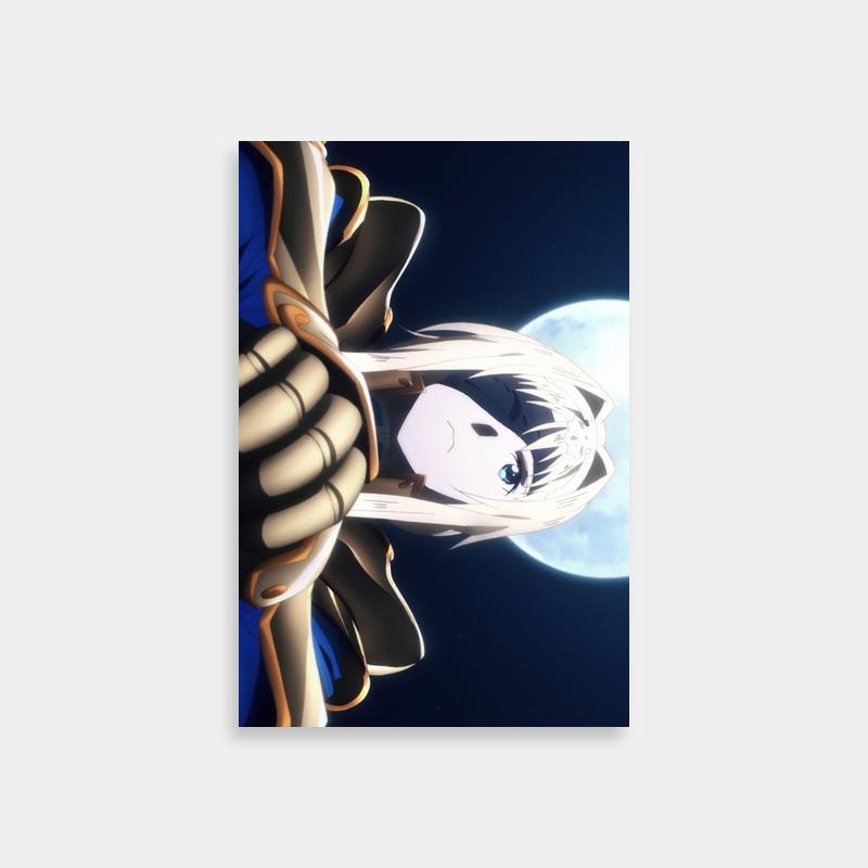 Alice Zuberg Under Moonlight - Sword Art Online Wall Decor