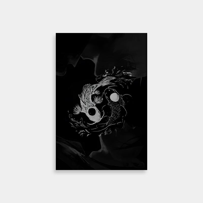 Suguru Geto Jujutsu Kaisen Black and White Art Print
