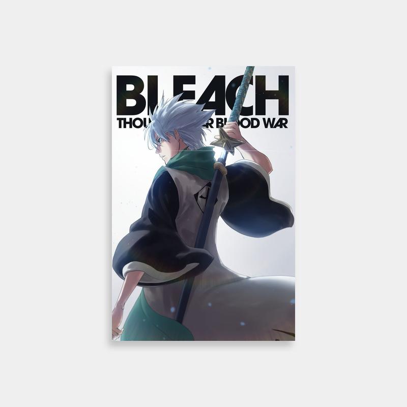 Toshiro Hitsugaya Bleach Anime Poster