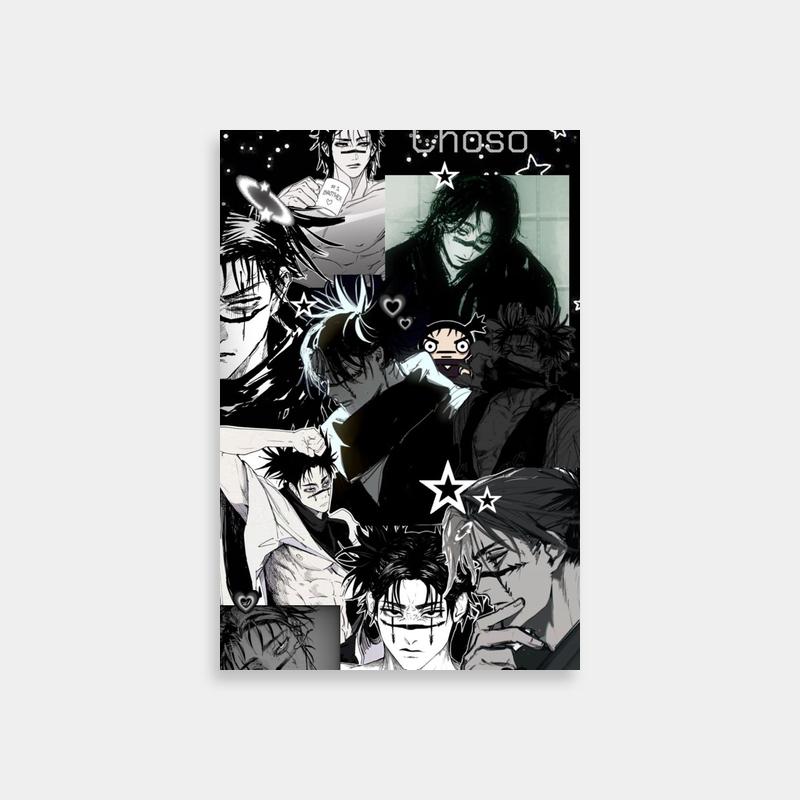 Choso Jujutsu Kaisen Anime Poster - Star-Themed Character Art