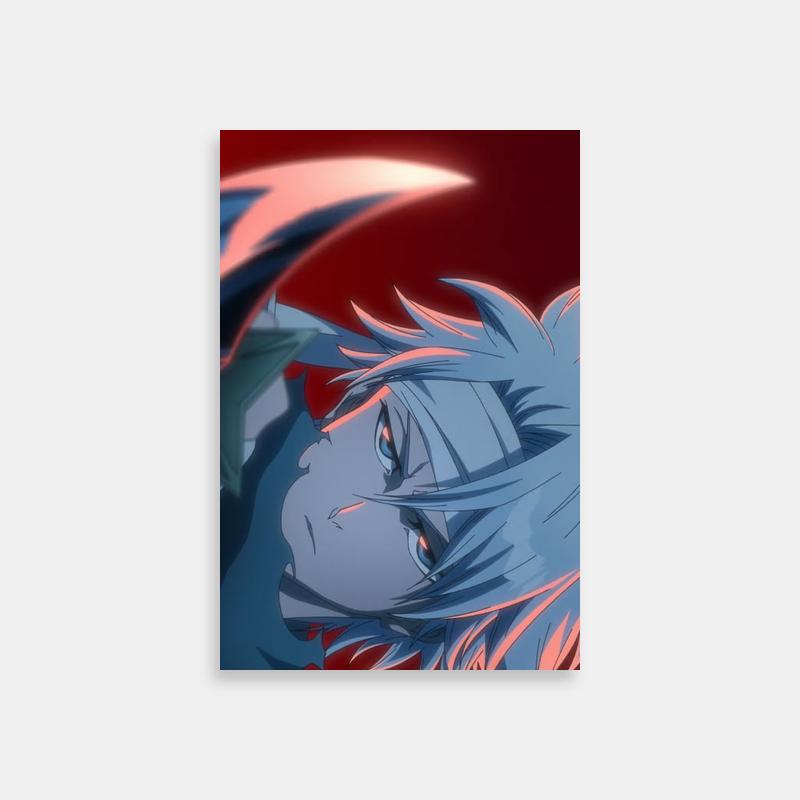 Toshiro Hitsugaya Bleach Blue-Haired Anime Print