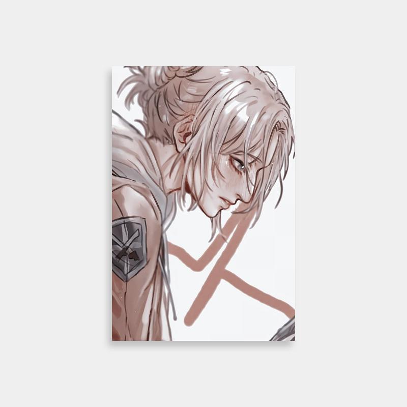 Annie Leonhart Attack on Titan Wall Art - Blonde Character with Knife