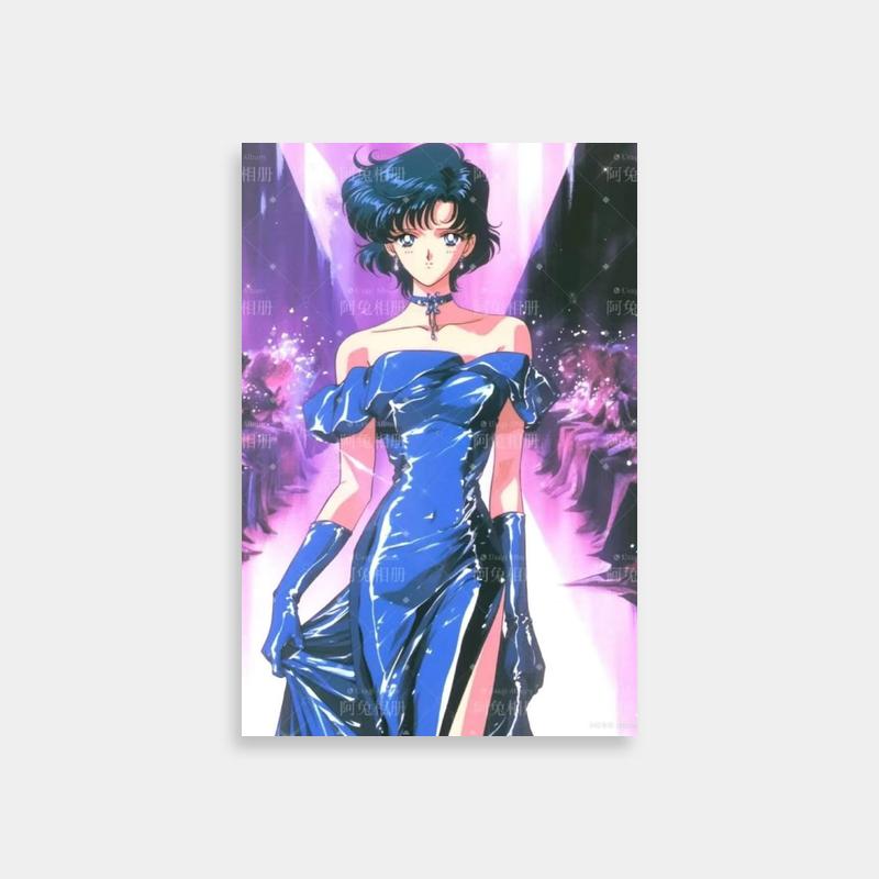 Ami Mizuno in Blue Dress - Sailor Moon Stage Scene Poster