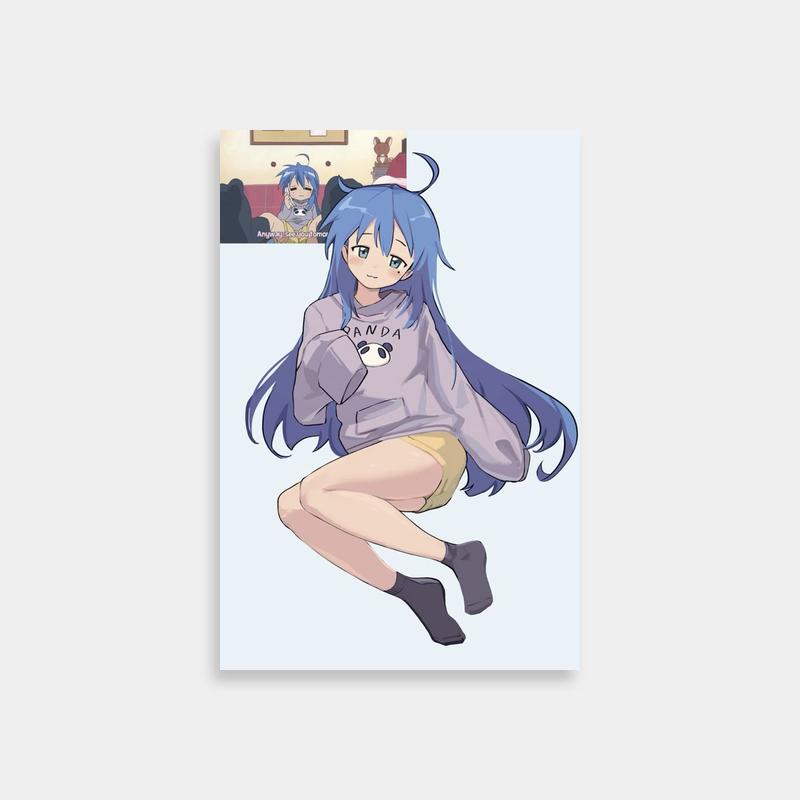 Konata Izumi Lucky Star Anime Poster - Official Character Art