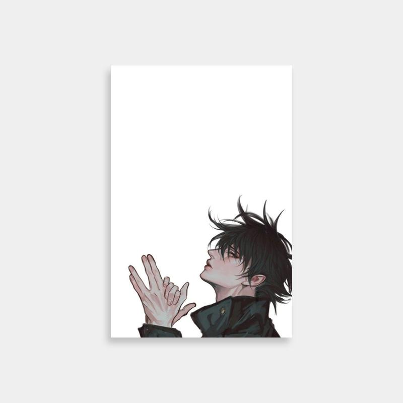 Megumi Fushiguro Jujutsu Kaisen Poster - Dynamic Pose Art