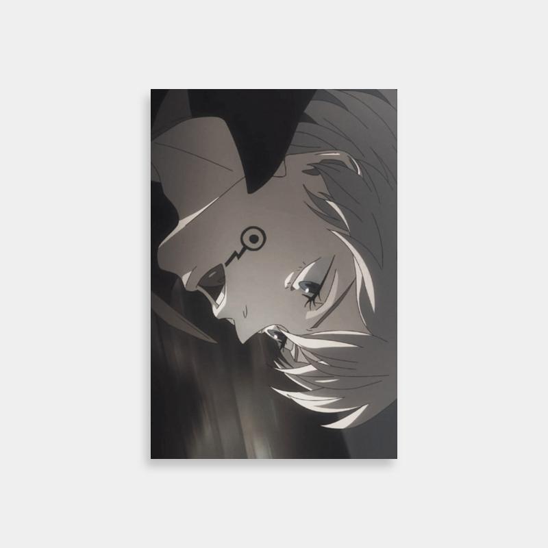 Toge Inumaki Jujutsu Kaisen Wall Art - White Hair Anime Character