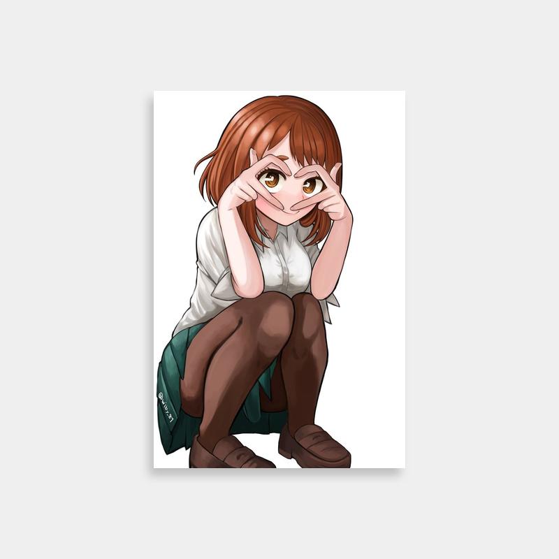 Ochaco Uraraka Fan Art Poster - My Hero Academia Collection