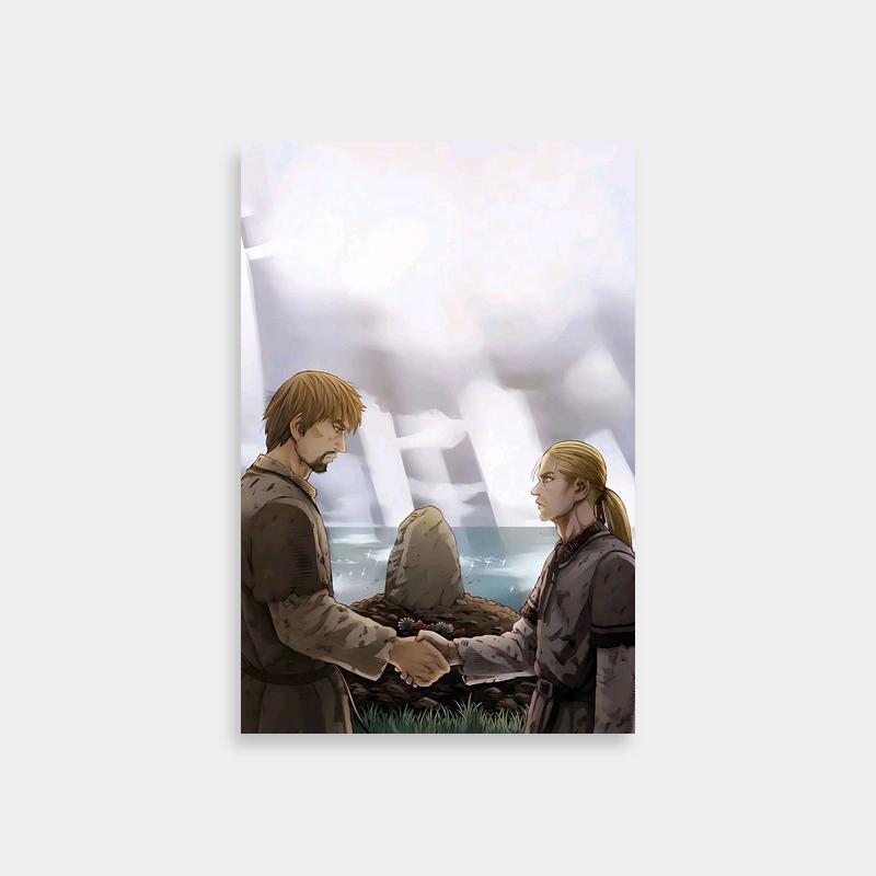 Thorfinn Vinland Saga Ocean Scene Poster