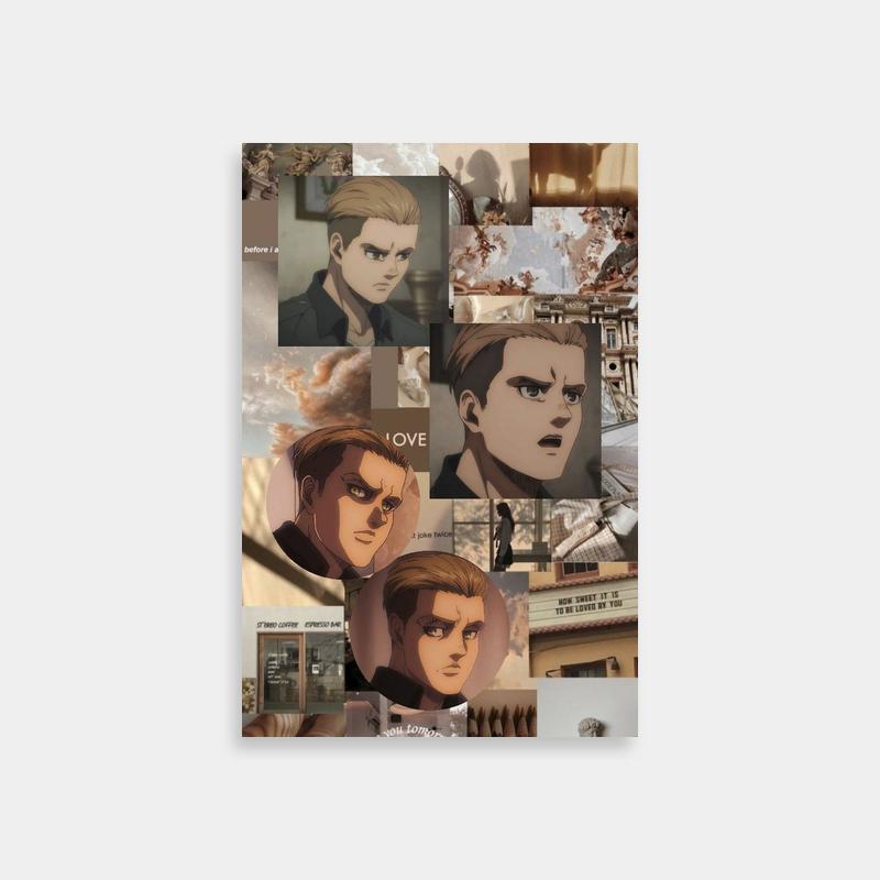 Porco Galliard Attack on Titan Poster - Unique Character Art Collection