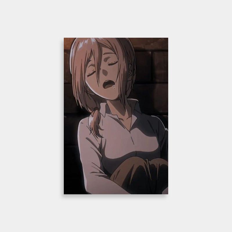 Historia Reiss Attack on Titan Poster - Sitting Pose Art