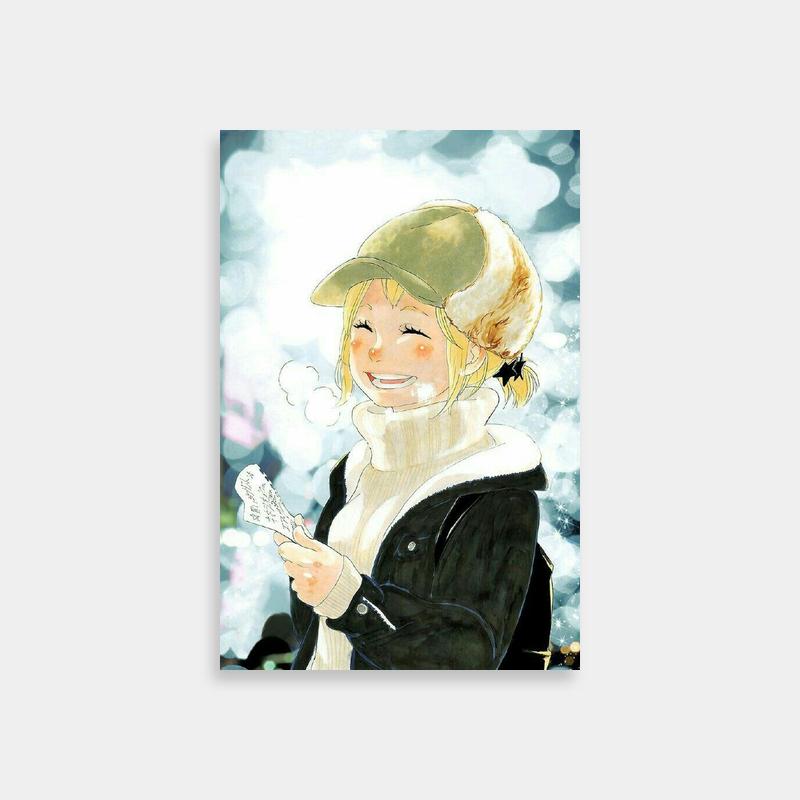 Winter Anime Character Poster - Yachi Hitoka Haikyuu