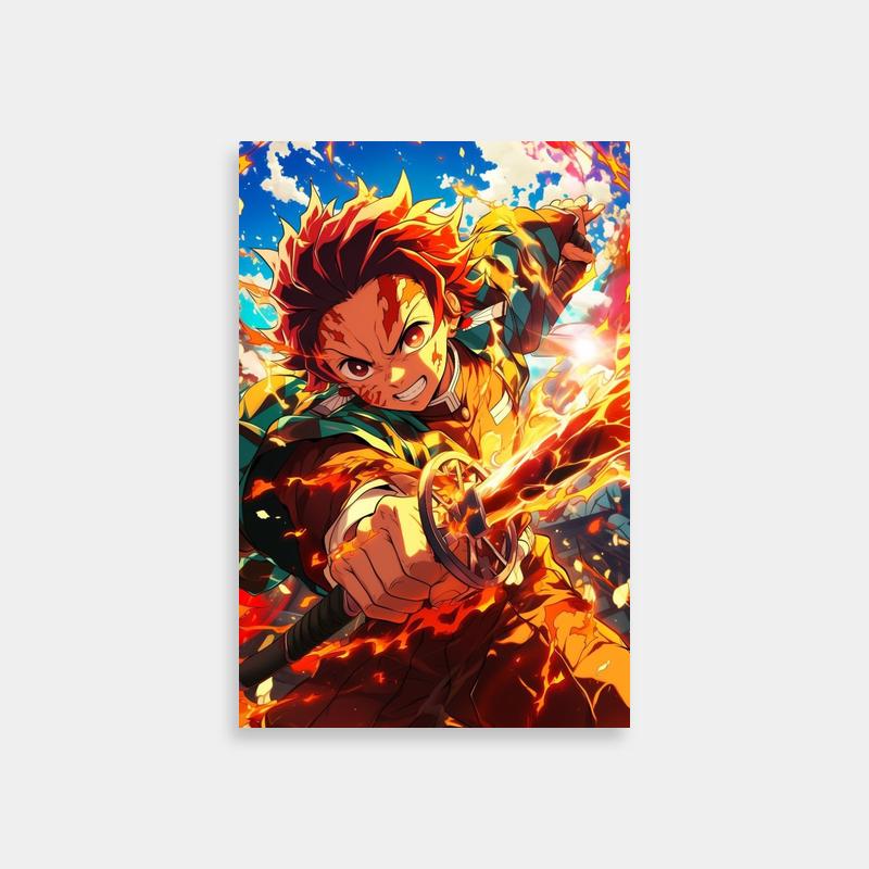 Tanjiro Kamado Demon Slayer Poster - Anime Fan Art
