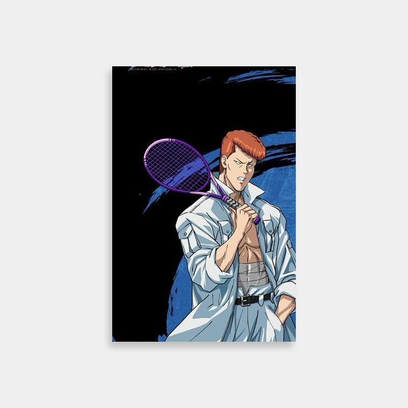 Kazuma Kuwabara Yu Yu Hakusho Tennis Racket Poster