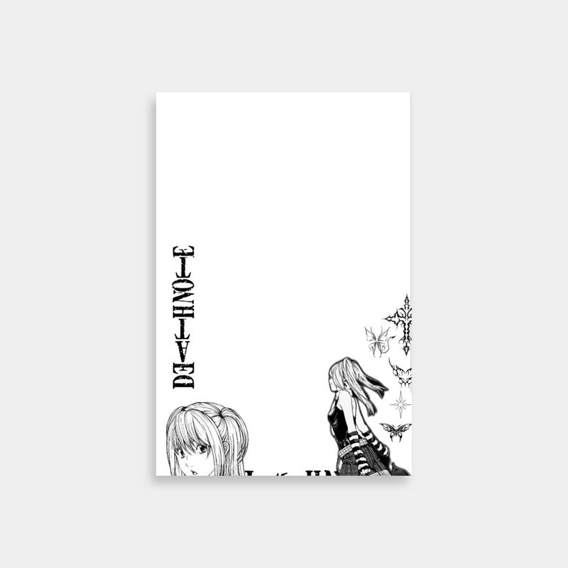 Misa Amane Death Note Anime Poster - HD Wall Art