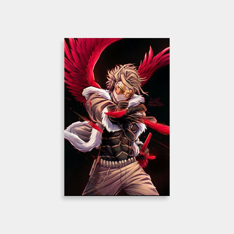 Hawks My Hero Academia Poster - Official Anime Wall Art