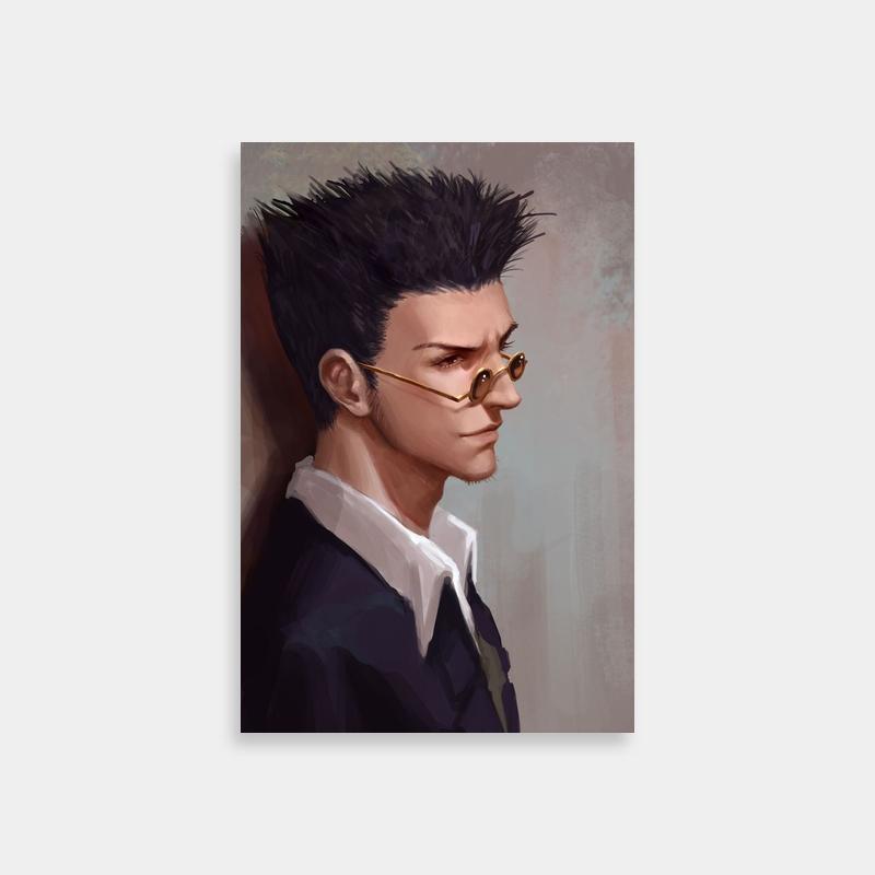 Leorio Paradinight Digital Art Poster - Hunter x Hunter Elvis Style