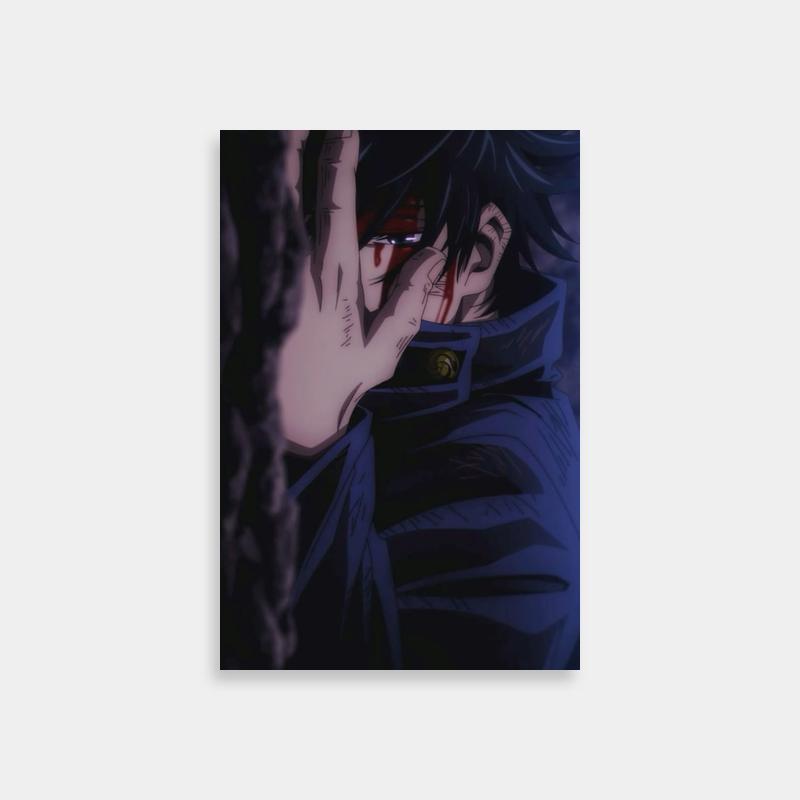 Megumi Fushiguro Jujutsu Kaisen Hand Gesture Poster