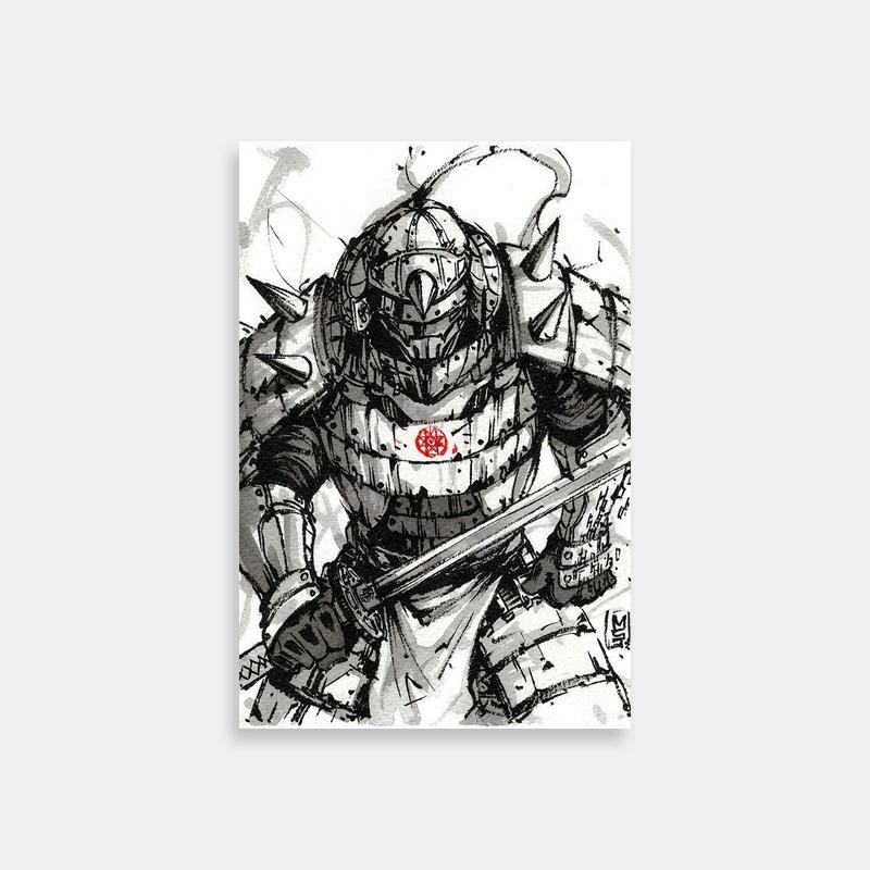 Alphonse Elric Fullmetal Alchemist Armor Art Print