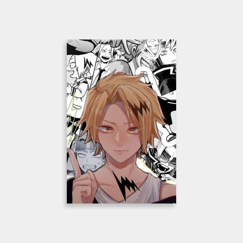 Denki Kaminari My Hero Academia Anime Poster
