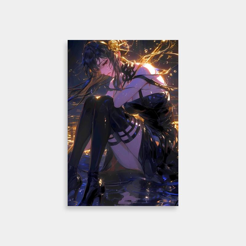 Yor Forger Spy x Family Water Sitting High Heels Art