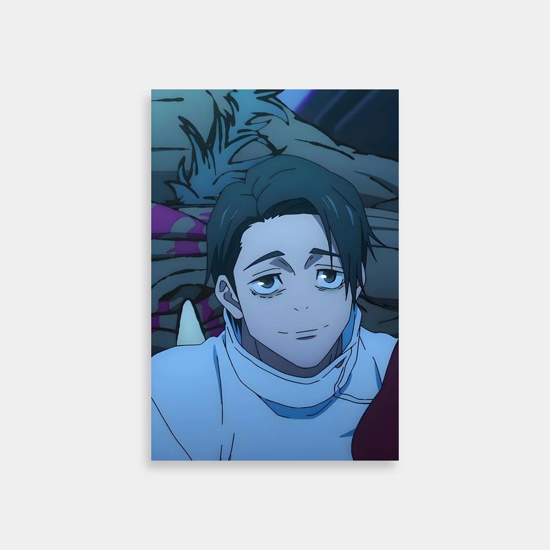 Yuta Okkotsu Jujutsu Kaisen Anime Character Poster - Dark Hair & Blue Eyes