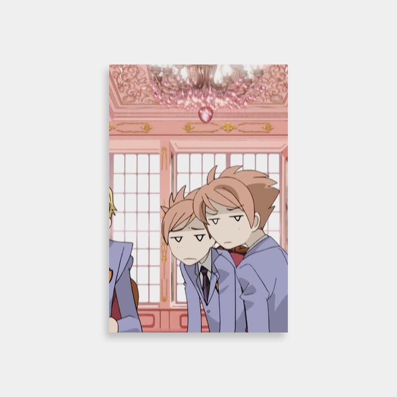 Hikaru Hitachiin Ouran Host Club Chandelier Scene Poster