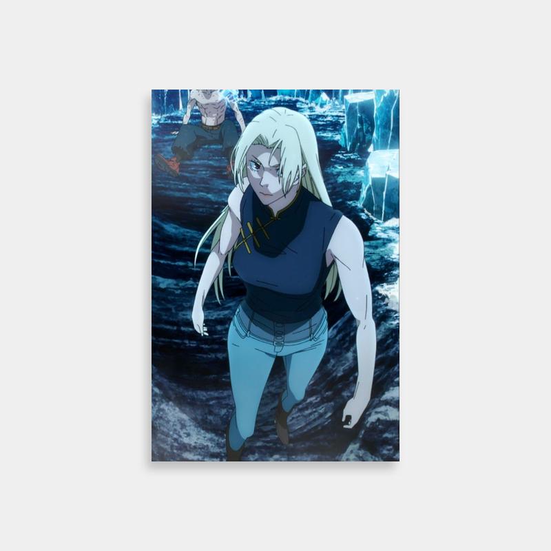 Yuki Tsukumo Jujutsu Kaisen Iceberg Scene Art